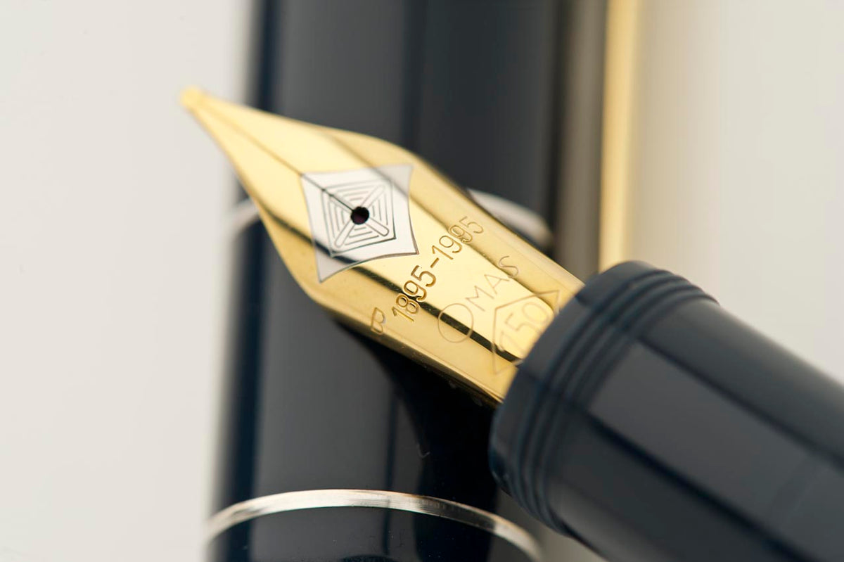 Omas Marconi Blue fountain pen Pen Lover Boutique