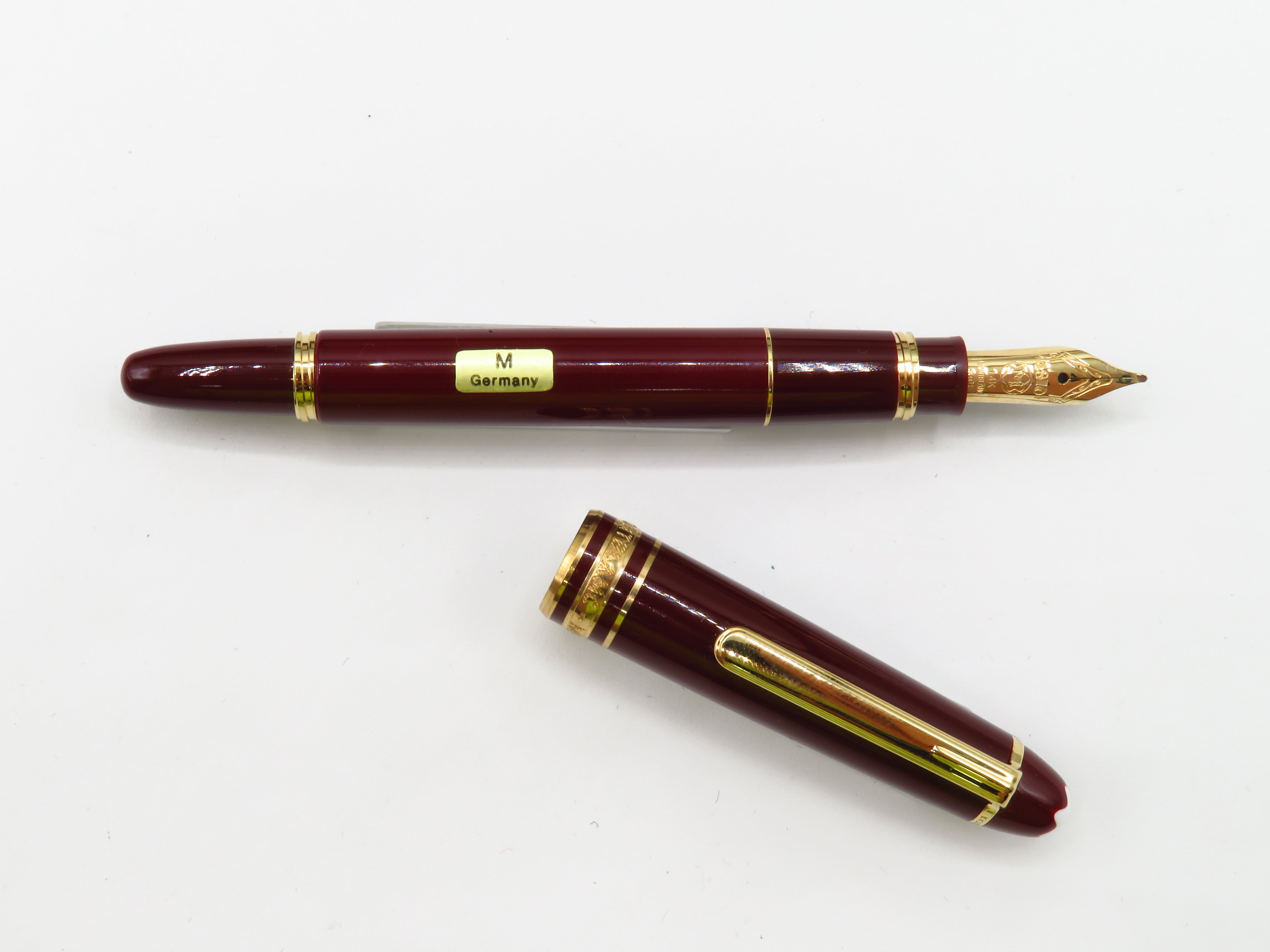 Montblanc Meisterstuck 114 Mozart Burgundy fountain pen – Pen