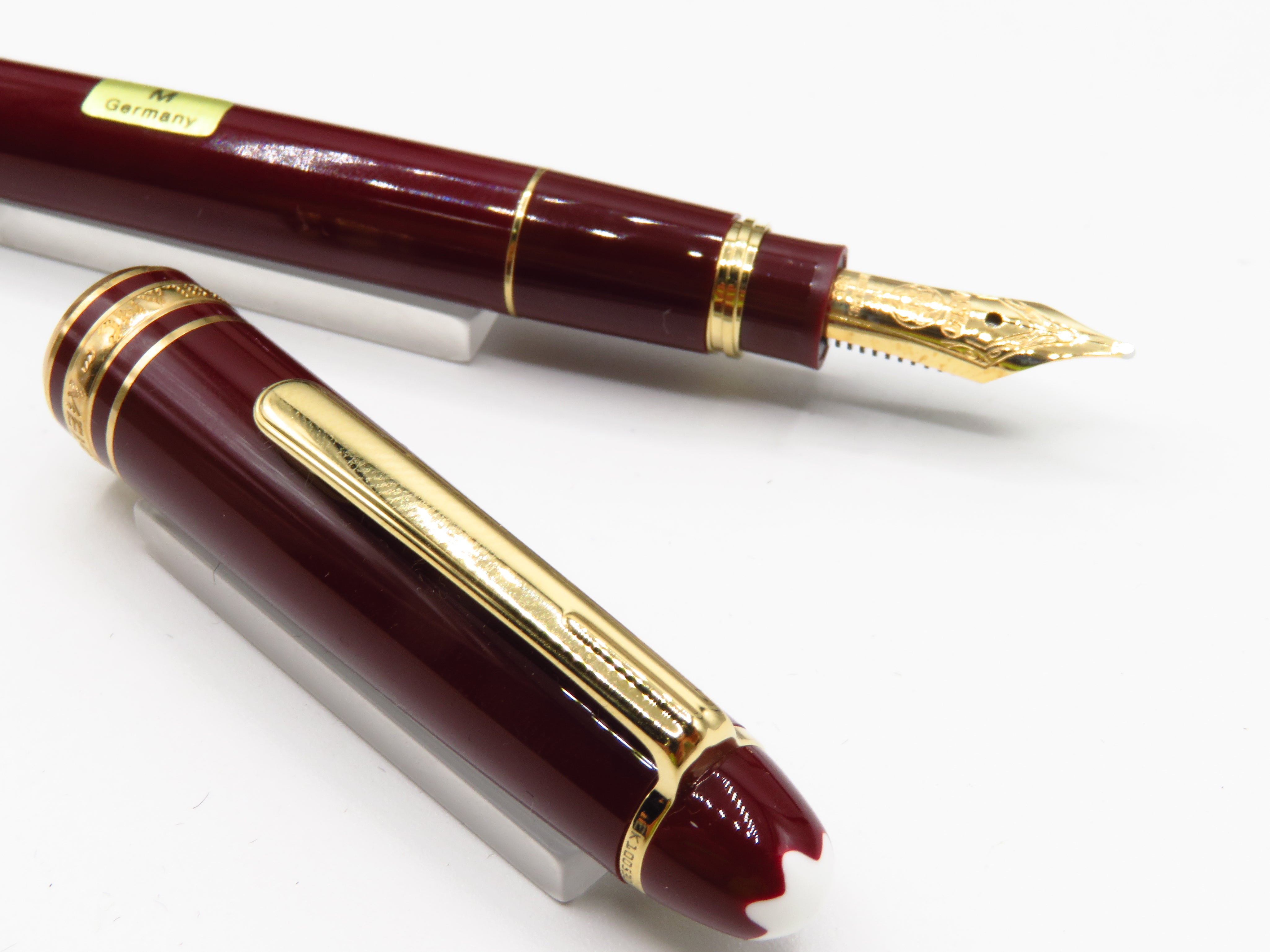 Montblanc Meisterstuck 114 Mozart Burgundy fountain pen – Pen