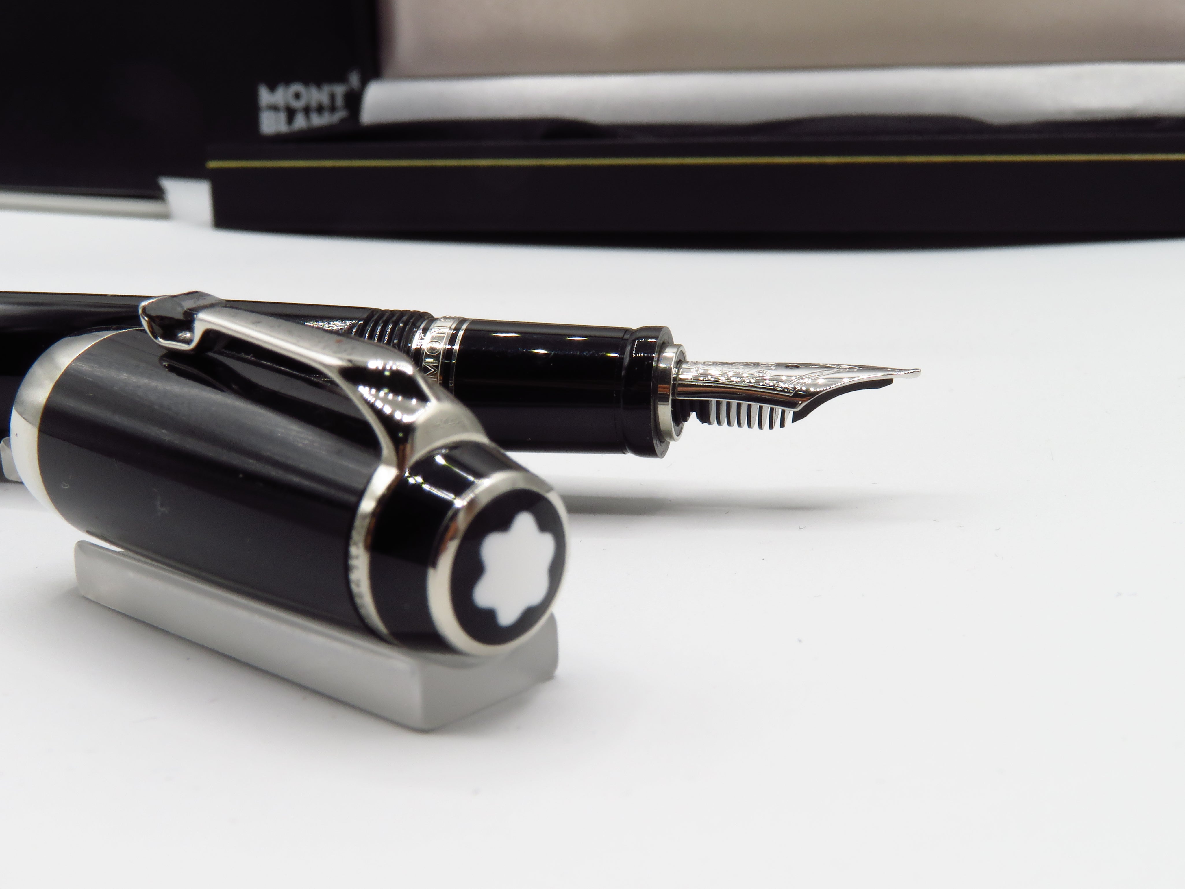 Montblanc Boheme Black stone fixed nib fountain pen – Pen Lover