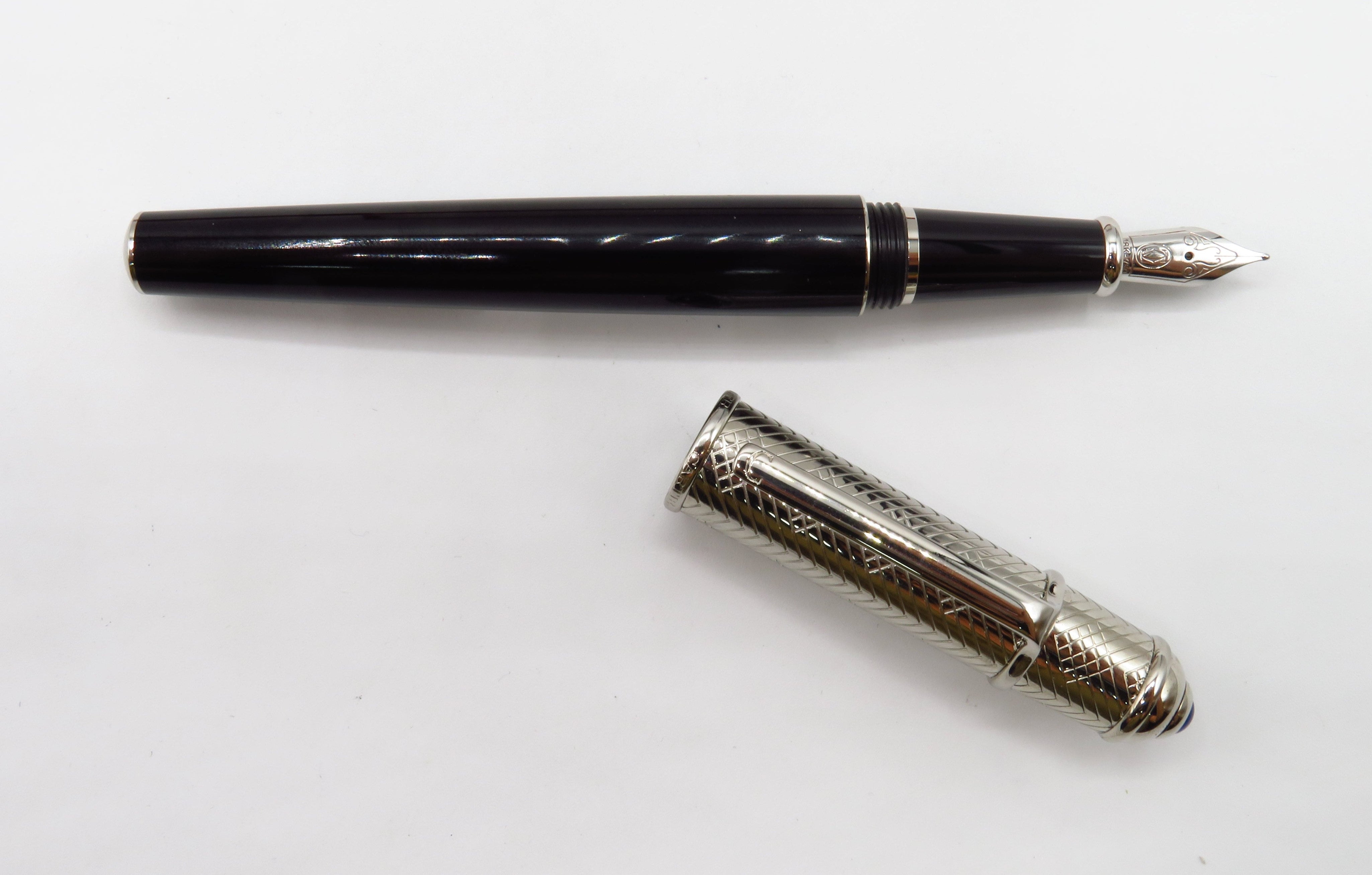 Cartier Diabolo Chevron douè fountain pen – Pen Lover Boutique
