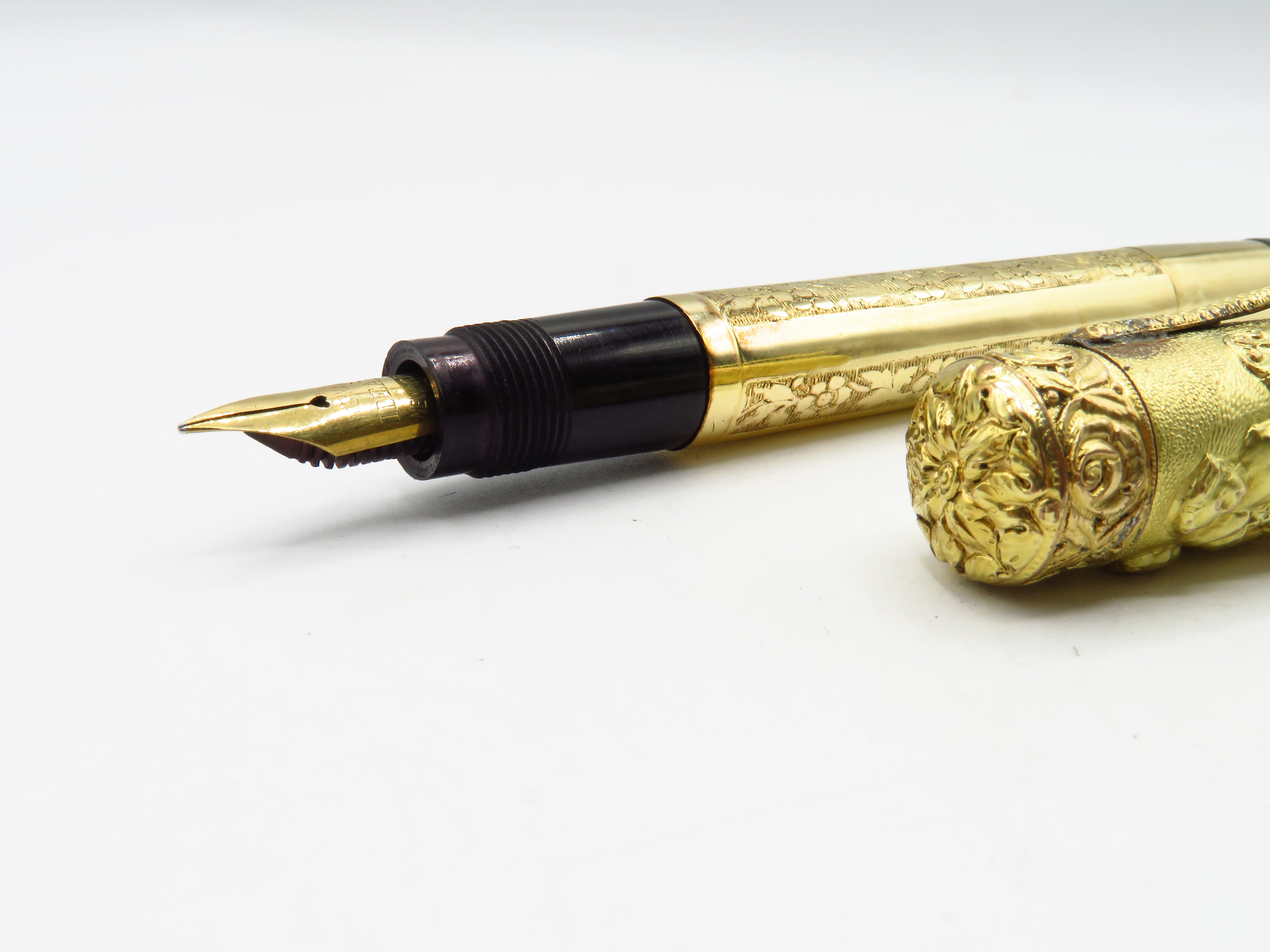 WATERMAN ウォーターマン 万年筆 トルサード ゴールドプレート F