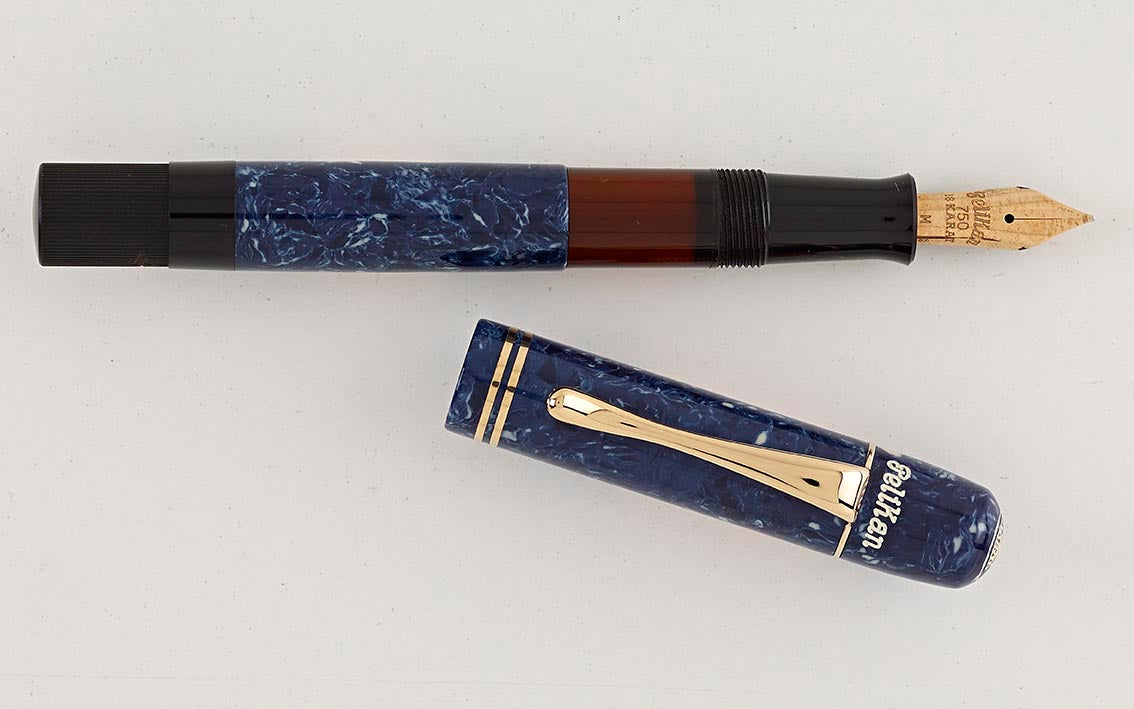 Pelikan Lapis Blue Pen Pelikan 1935 Blue Lapis Original Of Their